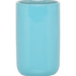Gifi Aménagement Salle De Bain^Gobelet salle de bain céramique bleu lagon