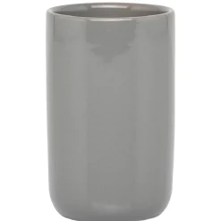 Gifi Aménagement Salle De Bain^Gobelet salle de bain céramique uni gris