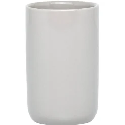 Gifi Aménagement Salle De Bain^Gobelet verre à dent céramique uni taupe
