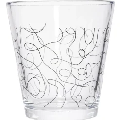 Gifi Gobelet verre motif line art 25cl - x3