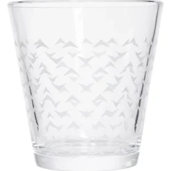 Gifi Gobelet verre motif triangulaire 25cl - x3