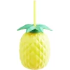 Gifi Gourde avec paille forme Ananas 700 ml