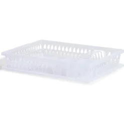 Gifi Égouttoir à vaisselle en plastique transparent