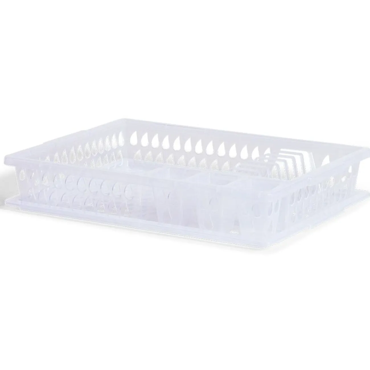 Gifi Égouttoir à vaisselle en plastique transparent