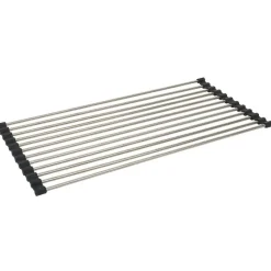 Gifi Égouttoir en inox et silicone - L.46xl.24cm