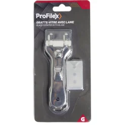 Gifi Outils Bricolage^Gratte-vitre inox 3 lames
