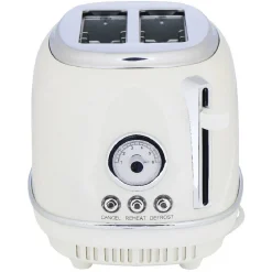 Gifi Grille pain Homday retro blanc crème