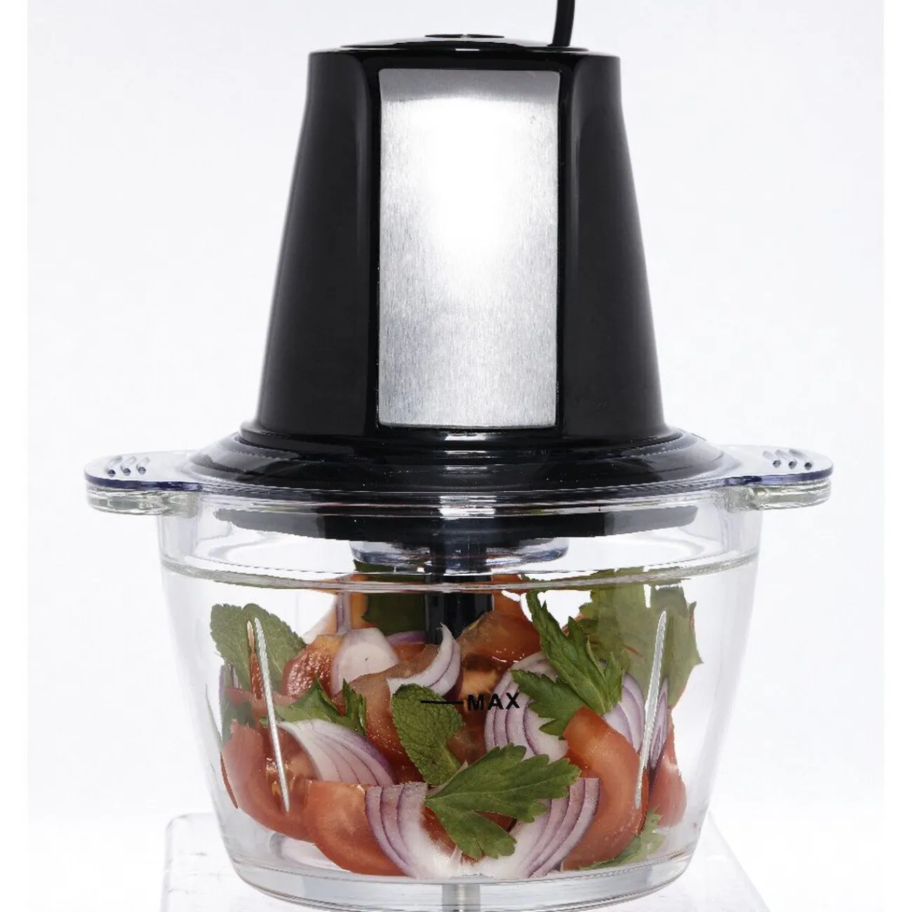 Gifi Hachoir électrique noir et transparent