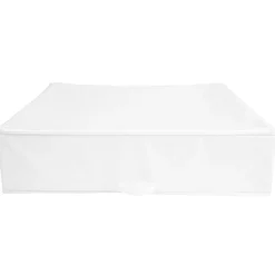 Gifi Rangement|Housse de rangement rigide blanc grand modèle