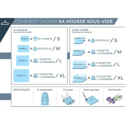Gifi Rangement|Housse de rangement vide air x5