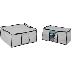 Gifi Rangement|Housse de rangement x3 avec housse vide air x3