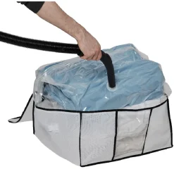 Gifi Rangement|Housse de rangement x3 avec housse vide air x3