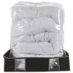 Gifi Rangement|Housse dessous de lit et housse sous vide noires