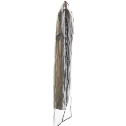 Gifi Rangement|Housse pour vêtements transparent bord gris x3