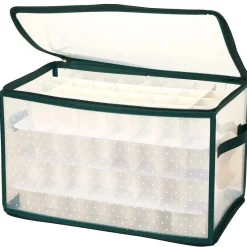 Gifi Rangement|Housse rangement compartimentée Noel