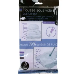 Gifi Rangement|Housse sous vide parfumée lavande