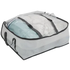 Gifi Rangement|Housse sous vide taille L x2 avec housse de rangement tissus