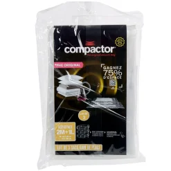 Gifi Rangement|Housse vide air taille M et L lot de 3