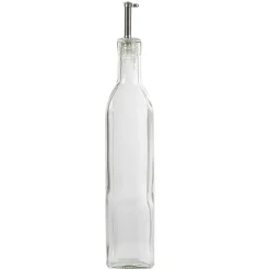 Gifi Huilier en verre avec bouchon inox
