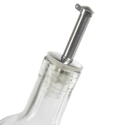 Gifi Huilier en verre avec bouchon inox