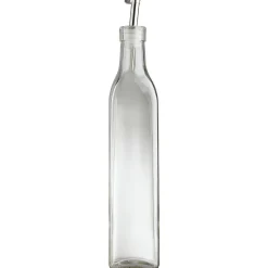 Gifi Huilier en verre avec bouchon inox