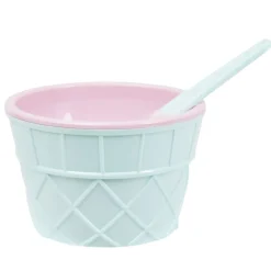 Gifi Kit à glace bol et cuillère x3