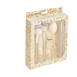 Gifi Beauté^Kit accessoires maquillage 6 pièces beige ou rose - 2 coloris