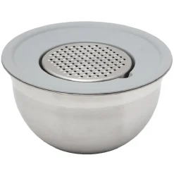 Gifi Kit bol mixeur avec accessoires de découpe inox