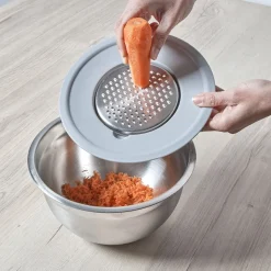 Gifi Kit bol mixeur avec accessoires de découpe inox