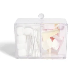 Gifi Rangement|Kit cosmétique 95 pièces avec boîte de rangement 15x10xH10cm