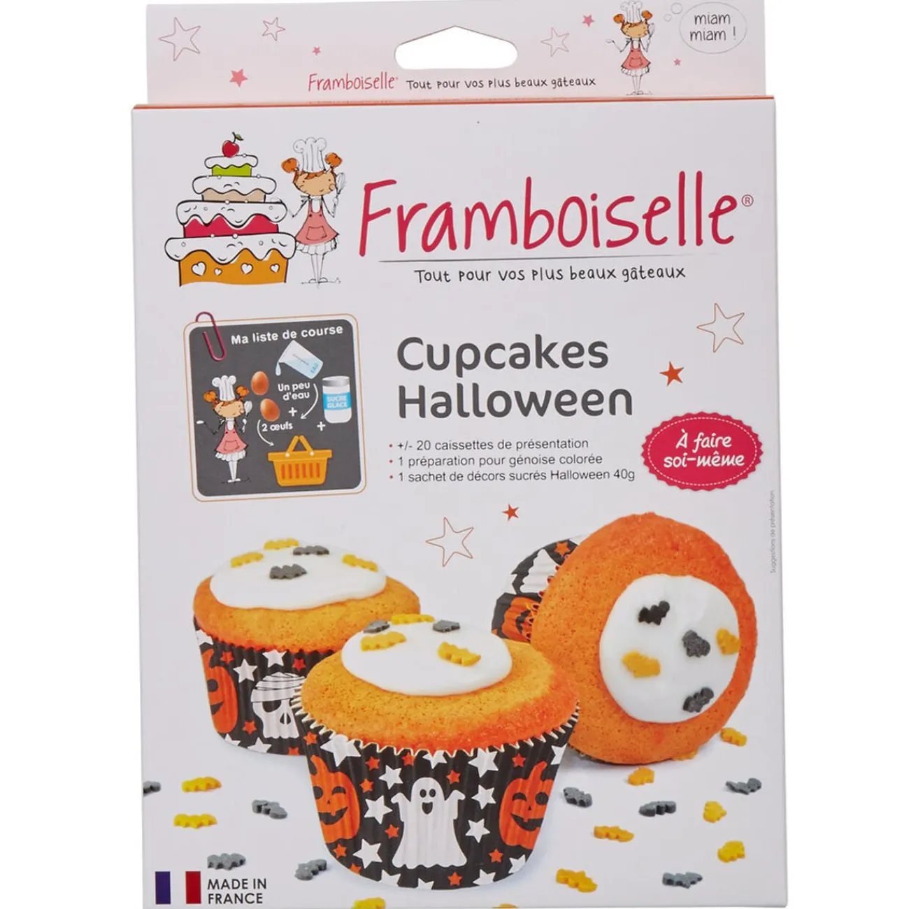 Gifi Kit de cupcake halloween