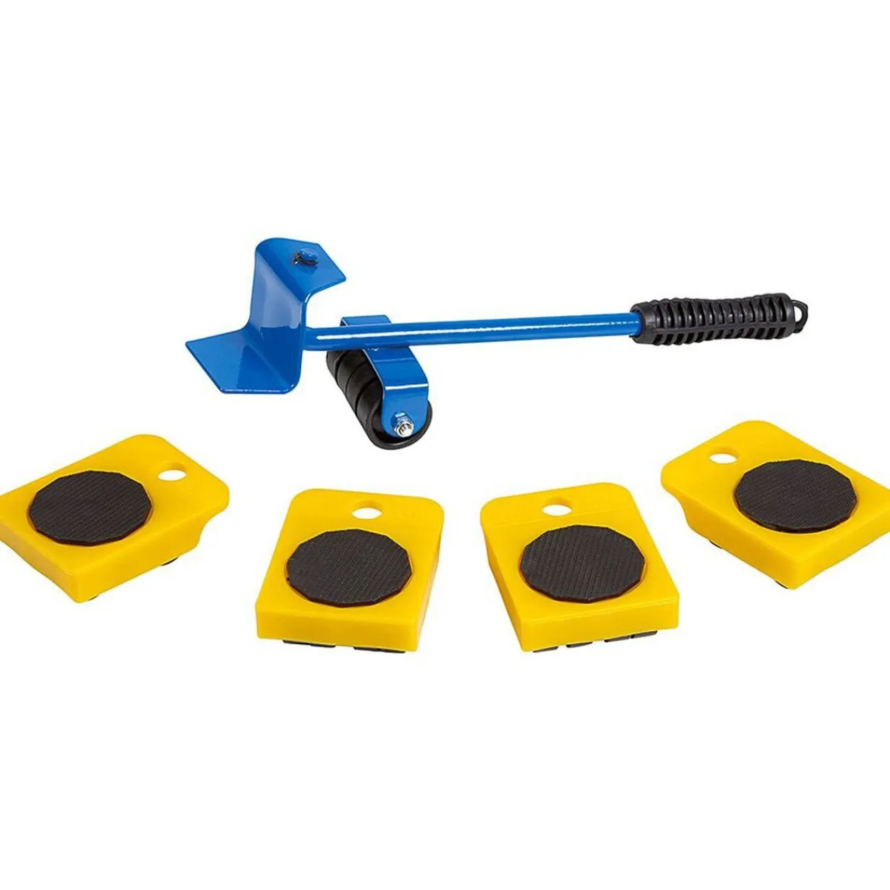 Gifi Outils Bricolage^Kit de manutention 1 levier et 4 patins