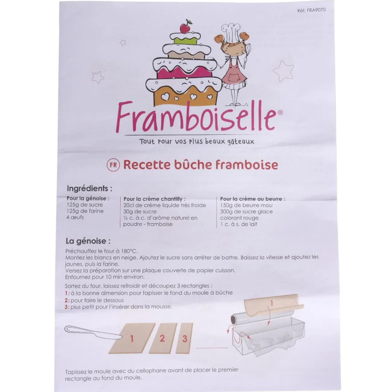 Gifi Kit préparation bûche de Noël
