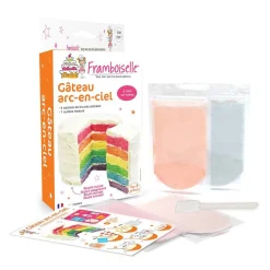 Gifi Kit préparation gâteau arc-en-ciel