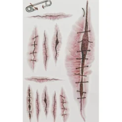 Gifi Beauté^Kit tatouages cicatrices Halloween