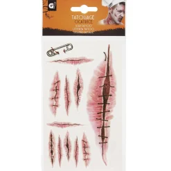 Gifi Beauté^Kit tatouages cicatrices Halloween
