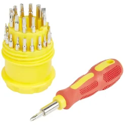 Gifi Outils Bricolage^Kit tournevis Profilex avec embouts x31