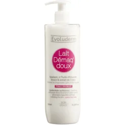 Gifi Beauté^Lait démaquillant Evoluderm peaux sensibles 500 ml