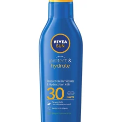 Gifi Beauté^Lait solaire Nivea Sun Protect & Hydrate UPF30+ 200 ml