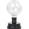 Gifi Ampoule^Lampe ampoule transparent et noir
