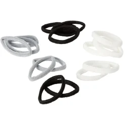 Gifi Beauté^Élastique en mousse noir blanc gris x15