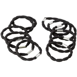 Gifi Beauté^Élastique latex ondulé noir x12