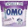 Gifi Entretien Du Linge|Lessive capsule OMO 30 lavages essence naturelle lavande et patchouli