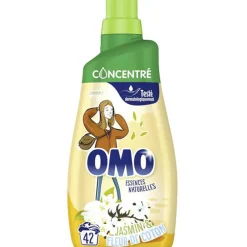 Gifi Entretien Du Linge|Lessive liquide concentré OMO essence naturelle de rose et lilas blanc