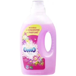 Gifi Entretien Du Linge|Lessive liquide OMO 27 lavages fleurs des tropiques et magnolia