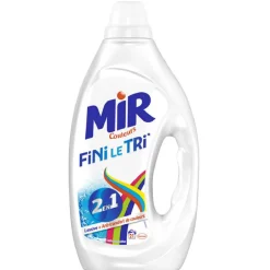 Gifi Entretien Du Linge|Lessive Mir liquide 2 en 1 Couleurs fini le tri 21 lavages