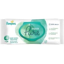 Gifi Bien-Être^Lingette nettoyante Pampers Bébé Aqua pure x48