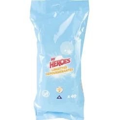 Gifi Nettoyage Et Entretien|Lingettes dépoussiérantes My Heroes x40