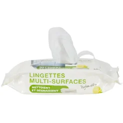 Gifi Nettoyage Et Entretien|Lingettes nettoyantes multi surface citron