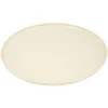 Gifi Lot de 4 assiettes plates beige